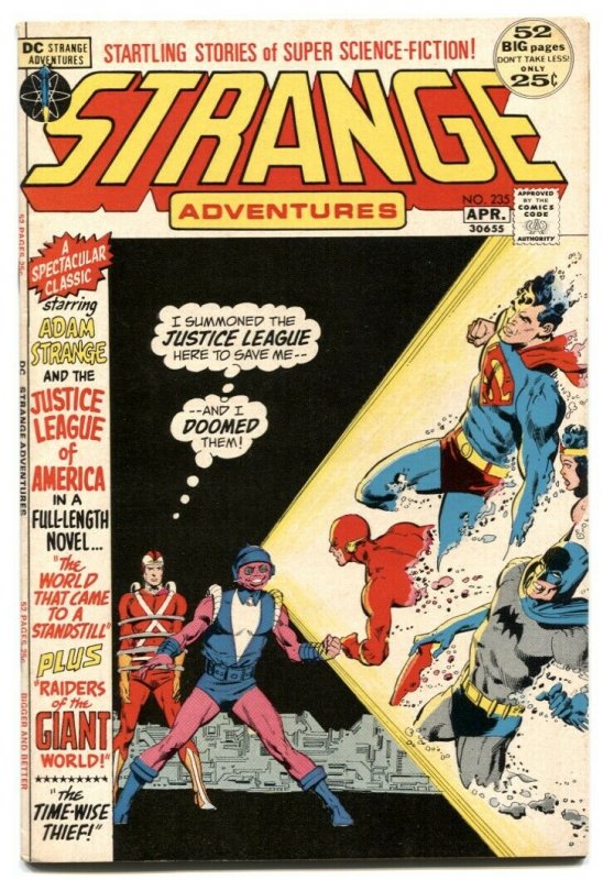 Strange Adventures #235 1972-Adam Strange- VG+