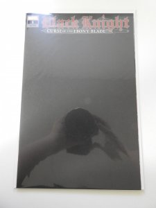 Black Knight: Curse of the Ebony Blade #1 Blank Black Variant Edition
