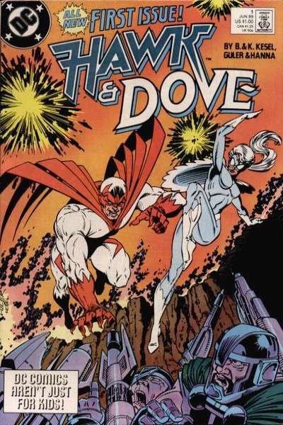 Hawk and Dove (1989 series) #1, VF- (Stock photo)
