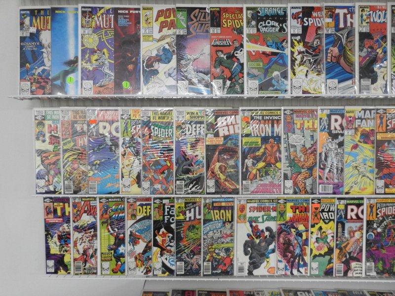 Huge Lot of 140+ Comics W/ Captain America, Defenders, Iron Man Avg. VF- Con