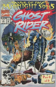 Ghost Rider #31 (1990) - 7.0 FN/VF *1st Full App Midnight Sons* 