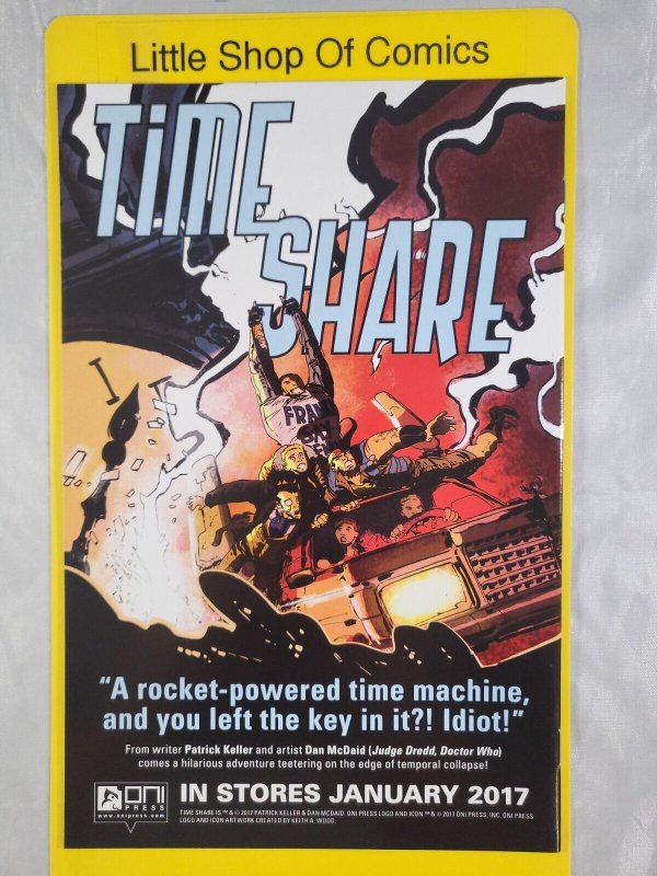 Rick and Morty #21 Daria Pekhletski Variant Cover B 2016 Oni Press