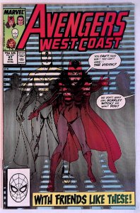 Avengers West Coast #47 (1989) Marvel Comics