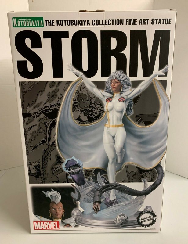 Kotobukiya Marvel Universe Storm Fine Art Statue Limited Erick Sosa 