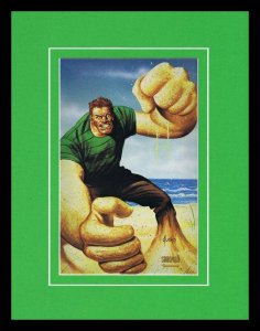 Sandman 1993 Framed 11x14 Marvel Masterpieces Poster Display  