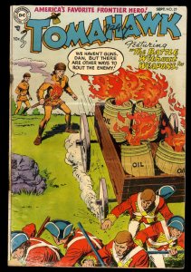 Tomahawk #27 GD+ 2.5 Frontier Outcast! Nick Cardy Cover Art! Fred Ray!