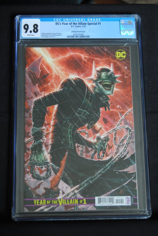 DC'S Year of the Villian Special #1, Cheung Variant Cover  9.8 CGC