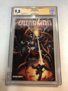 Ultraman (1993) #1 CGC 9.8 (SS) Signed Ken Steacy ~ Harvey Publication