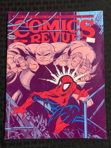 1990 COMICS REVUE Magazine #50 VG+ 4.5 Flash Gordon / Spider-Man / Batman