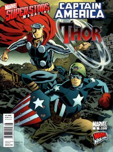 Marvel Super Stars Magazine #5 VF ; Marvel | Captain America Thor