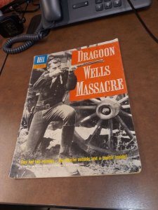 Dragoon Wells Massacre four color comics 815 Movie comic photo Cv Apaches Strike