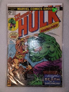 incredible hulk 177 Key issue! Hulk vs Adam Warlock! Death of Warlock! MCU? VG