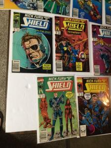 Nick Fury Agent Of Shield 1 2 3 4 5 6 U 8 9 10 11 12 16 17 Very Fine 8.0 Or +