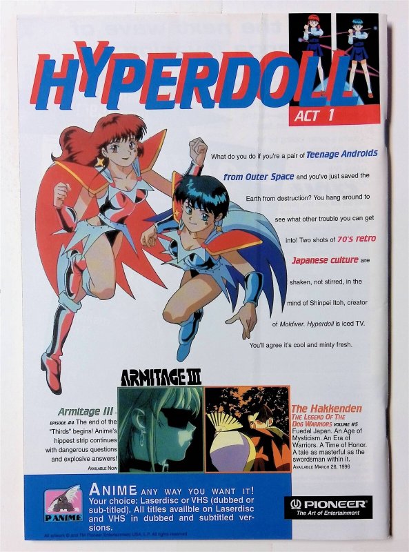 Manga Vizion (Vol. 2) #5 (May 1996, Viz) 7.5 VF-