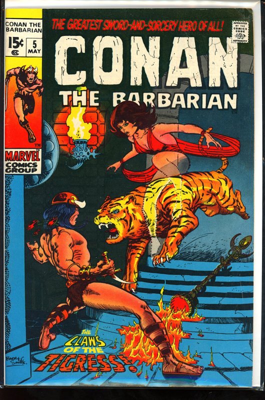 Conan the Barbarian #5 (1971)