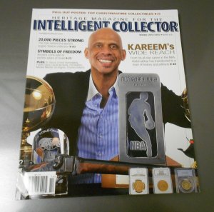 2011 HERITAGE Magazine Intelligent Collector KAREEM ABDUL-JABBAR Dr Seuss 100pgs 