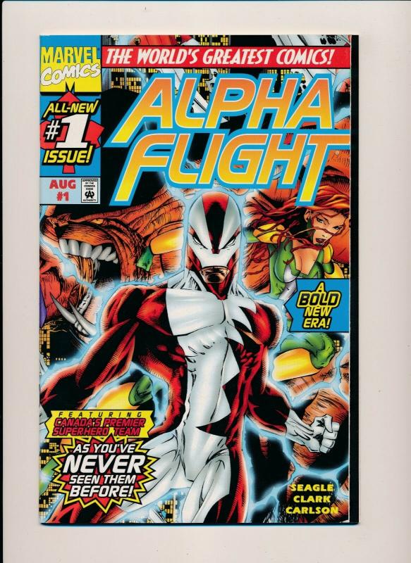 ALPHA FLIGHT #1 - Marvel Comics Bold New Era! 1997 ~ NM (PF346) 
