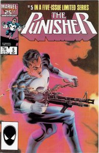 The Punisher #1,2,3,4,5 Mini-Series (1986) Full Set Mike Zeck  NM