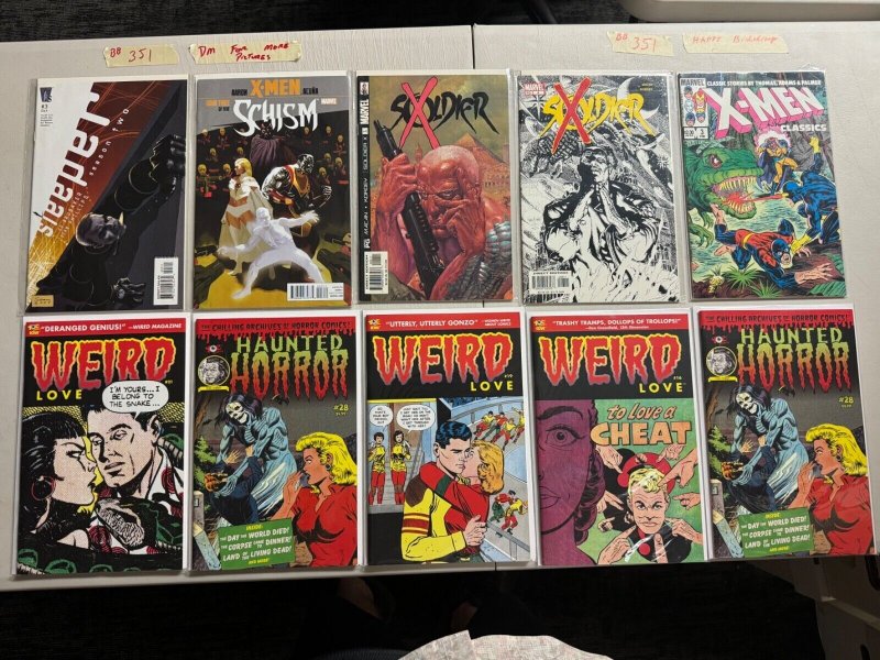 Lot of 10 Comic Lot (see pictures) 351-23