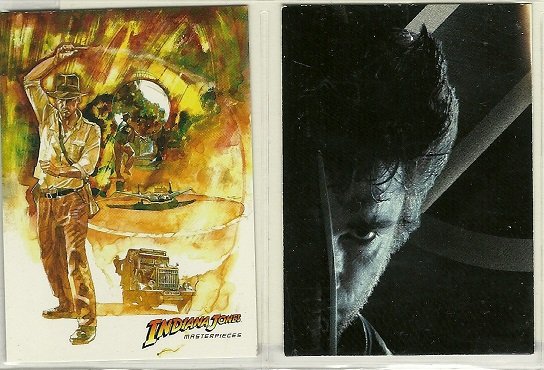 Dick Tracy/Indiana Jones/X-Men/Obama Trading Cards
