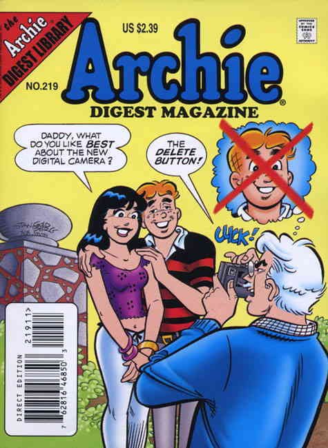 Archie Digest Magazine #219 FN ; Archie | Digital Camera Joke
