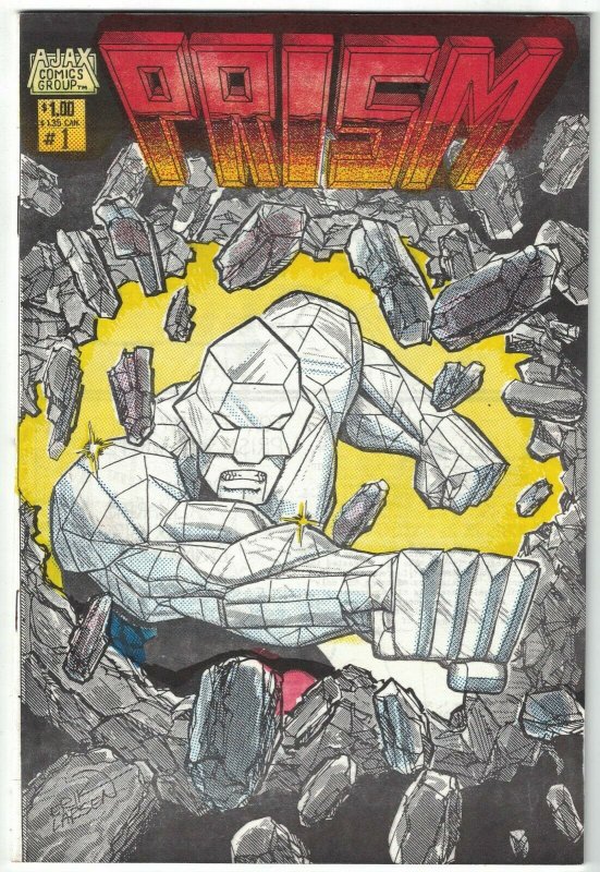 Prism #1 continued from erik larsen's graphic fantasy - his 4th work - 1985 ajax 