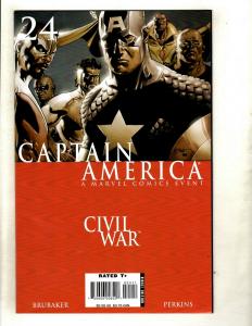 10 Captain America Marvel Comics # 15 16 17 18 19 20 21 22 23 24 GK9