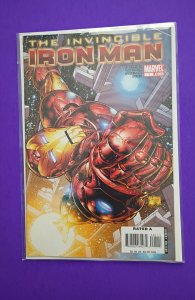 Invincible Iron Man #1 Direct Edition - 50/50 - Joe Quesada Cover (2008)