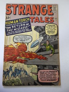 Strange Tales #105 (1963) FR/GD Condition 2 3/4 Cumulative Spine split