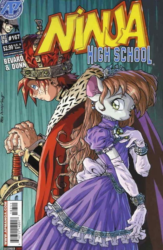 Ninja High School #167 VF; Malibu | save on shipping - details inside