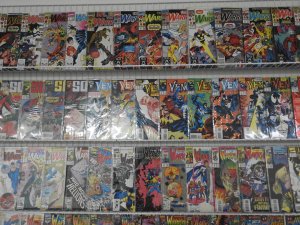 Huge Lot of 180+ Comics W/ Venom, New Warriors, Black Cat+ Avg VF Condition!