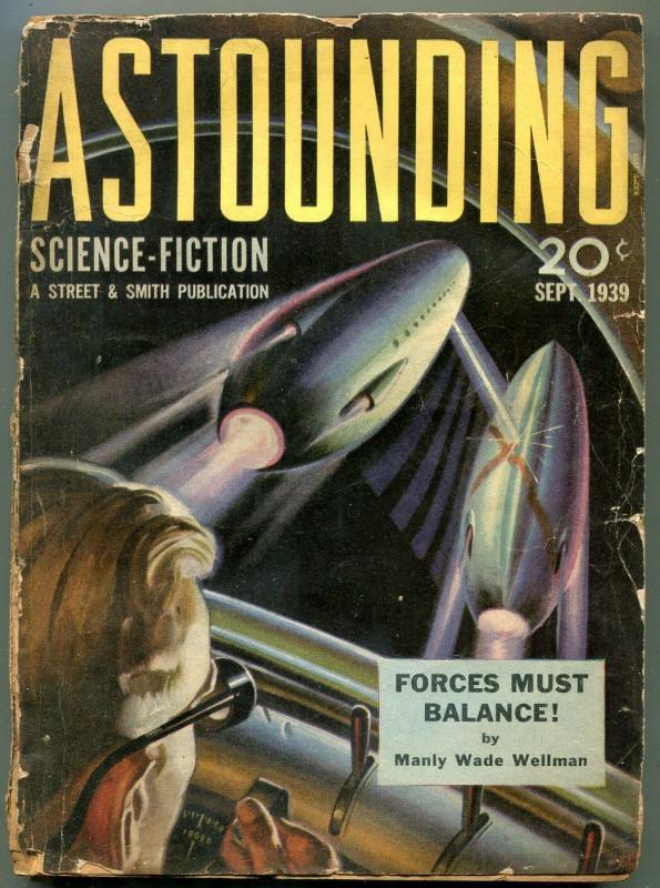 Astounding Pulp September 1939- L RON HUBBARD- Forces Must Balance- FAIR