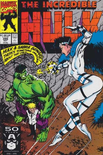 Incredible Hulk (1968 series) #386, NM (Stock photo)