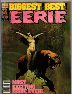 Eerie Magazine #87 - Frazatta #87 - Horror - 1977 - VG