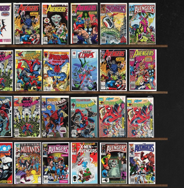 Huge Lot 140+ Comics with The Avengers, The 'Nam, Spider-Man 2099 & More!