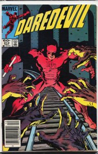 Daredevil #213 Newsstand Edition (1984) Daredevil