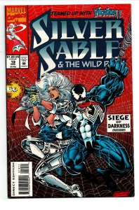 Silver Sable & the Wild Pack #18 & 19 Set - Venom - 1993 - NM 
