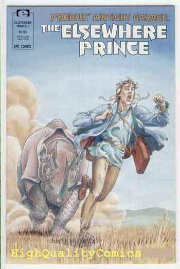 ELSEWHERE PRINCE #1, NM+, Moebius Airtight Garage,  1990, , more in store