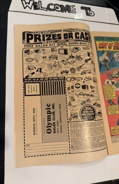 Hero for Hire #1 (1972)1st app of Luke Cage