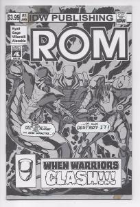ROM #7 - Drew Moss Artist Variant (IDW, 2017) - New/Unread (NM)