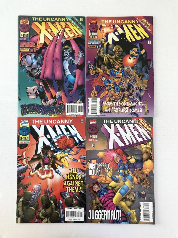 Uncanny X-Men #319 - 336  Lot Of 8
