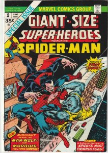 Giant-Size Super-Heroes Featuring Spider-Man # 1 Cover A FN- Marvel 1974 [X5]