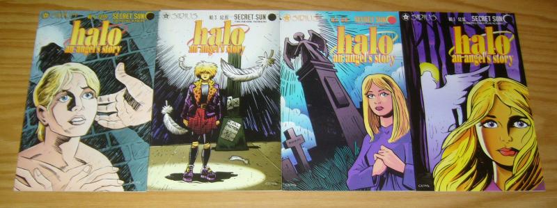 Halo: An Angel's Story #1-4 VF/NM complete series - sirius comics set lot 2 3