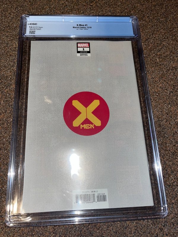 X-Men 1 (2019), Stanley Artgerm Lau, 1:500 Virgin Variant Cover, CGC Graded 9.6