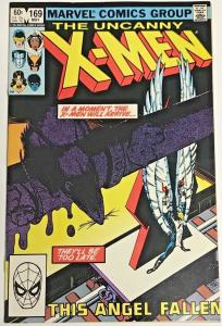 UNCANNY X-MEN#169 VF/NM 1983 MARVEL  BRONZE AGE COMICS 