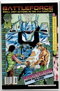 Battleforce #1 (1987) Corporal Nazerine Lugosi
