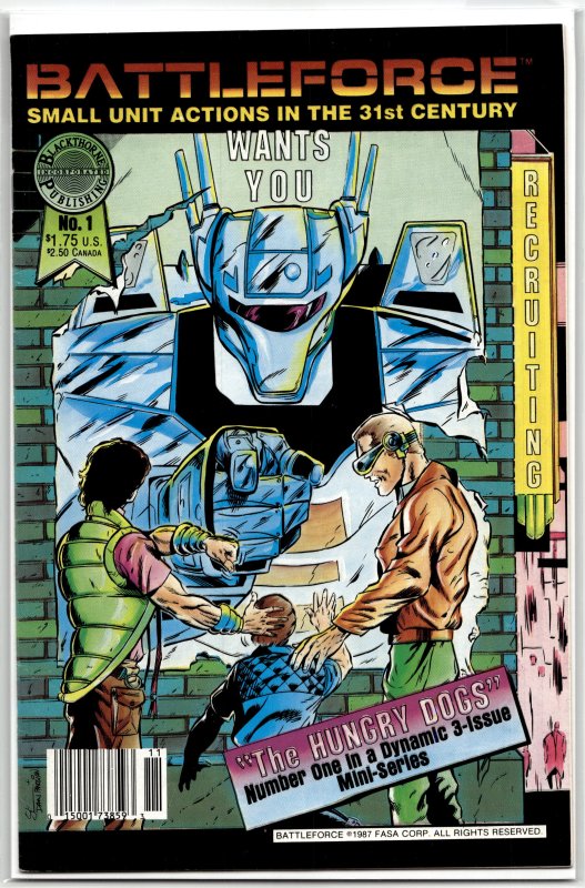 Battleforce #1 (1987) Corporal Nazerine Lugosi