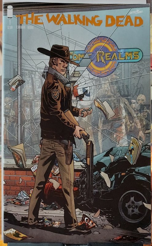 The Walking Dead #1 NM 15th Anniversary Comic Realms store variant