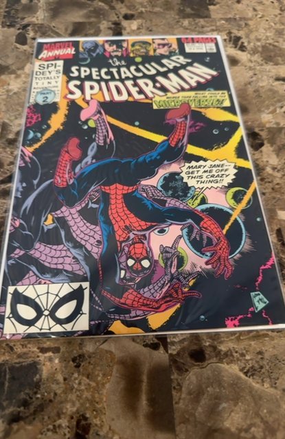 The Spectacular Spider-Man Annual #10 Direct Edition (1990) Spider-Man 