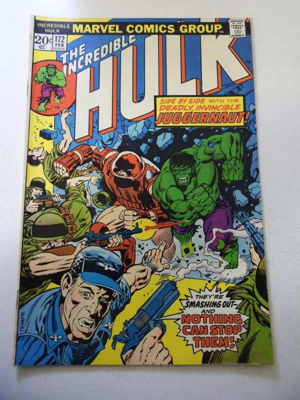 The Incredible Hulk #172 (1974) FN+ Condition